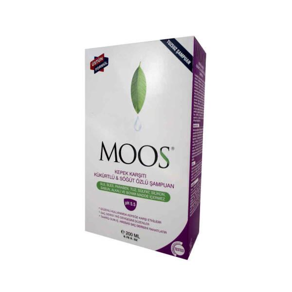 Moos Sulphur Enriched Anti Dandruff Shampoo - Sulphur & Horse Chestnut Formula, Paraben-Free, 200ml Moos Anti-Dandruff Shampoo - Sulphur Enriched, Paraben-Free Anti-Dandruff Shampoo, Sulphur Enriched Shampoo, Paraben-free Shampoo, Dye-free Shampoo, Horse Chestnut Shampoo, Hair Care, Scalp Soothing, Dandruff Treatment, Oily Hair Solution, Sensitive Scalp Friendly, Natural Ingredients, Chemical-Free Hair Care, Moos