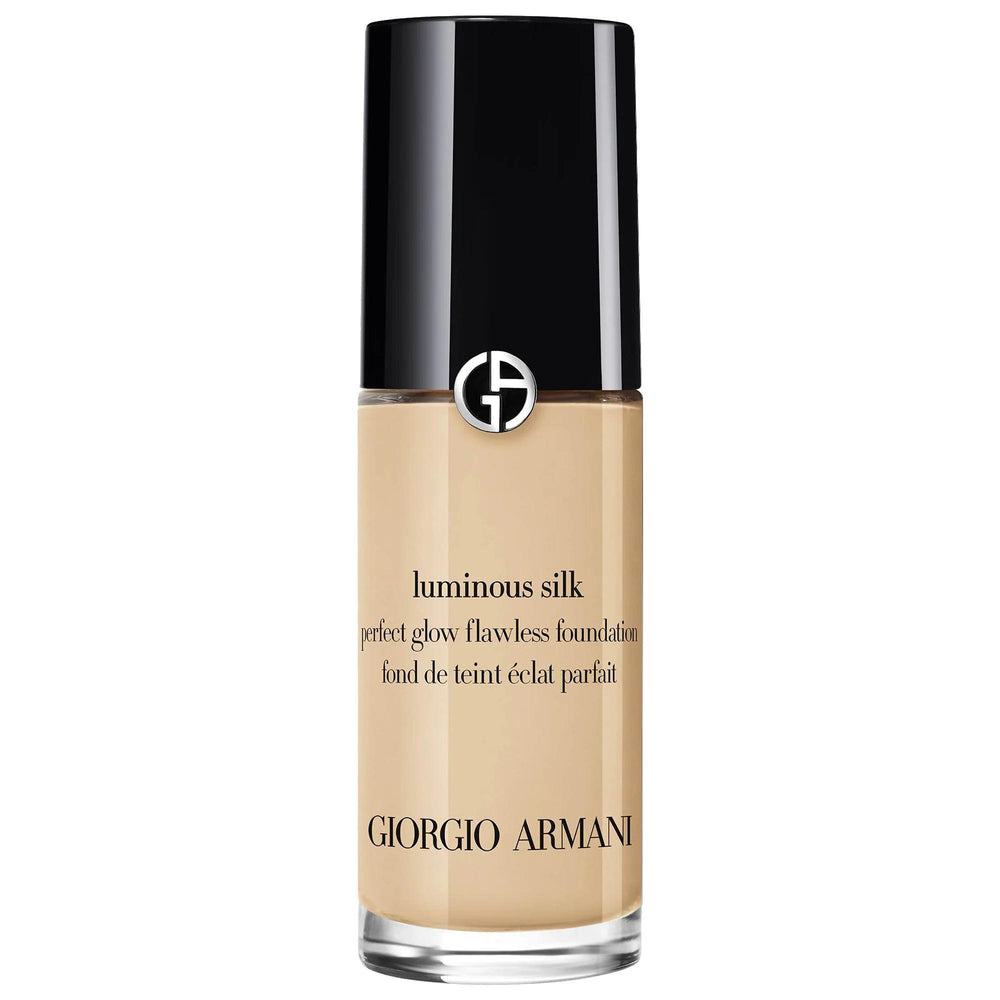 Mini Luminous Silk Natural Glow Foundation - Liquid Foundation for Medium Coverage, 24-Hour Wear Mini Luminous Silk Liquid Foundation - Natural Glow, Medium Coverage liquid foundation, natural glow, medium coverage, skincare-infused makeup, long-lasting foundation, cosmetic, makeup, beauty product, skincare, hydration, 24-hour wear, radiant finish, flawless skin, weightless foundation
