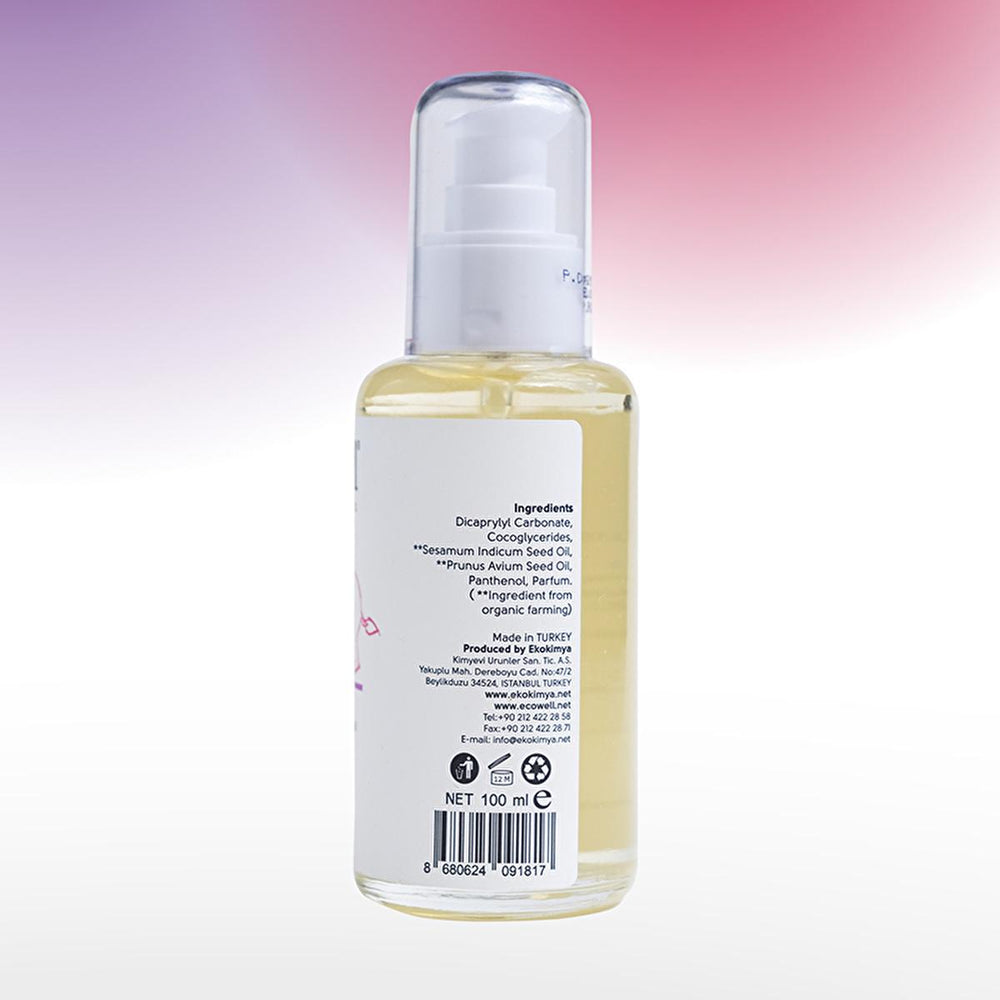 Ecowell Organic Vegan Certified Baby Oil 100ml - Hypoallergenic, Moisturizing & Soothing - view 7