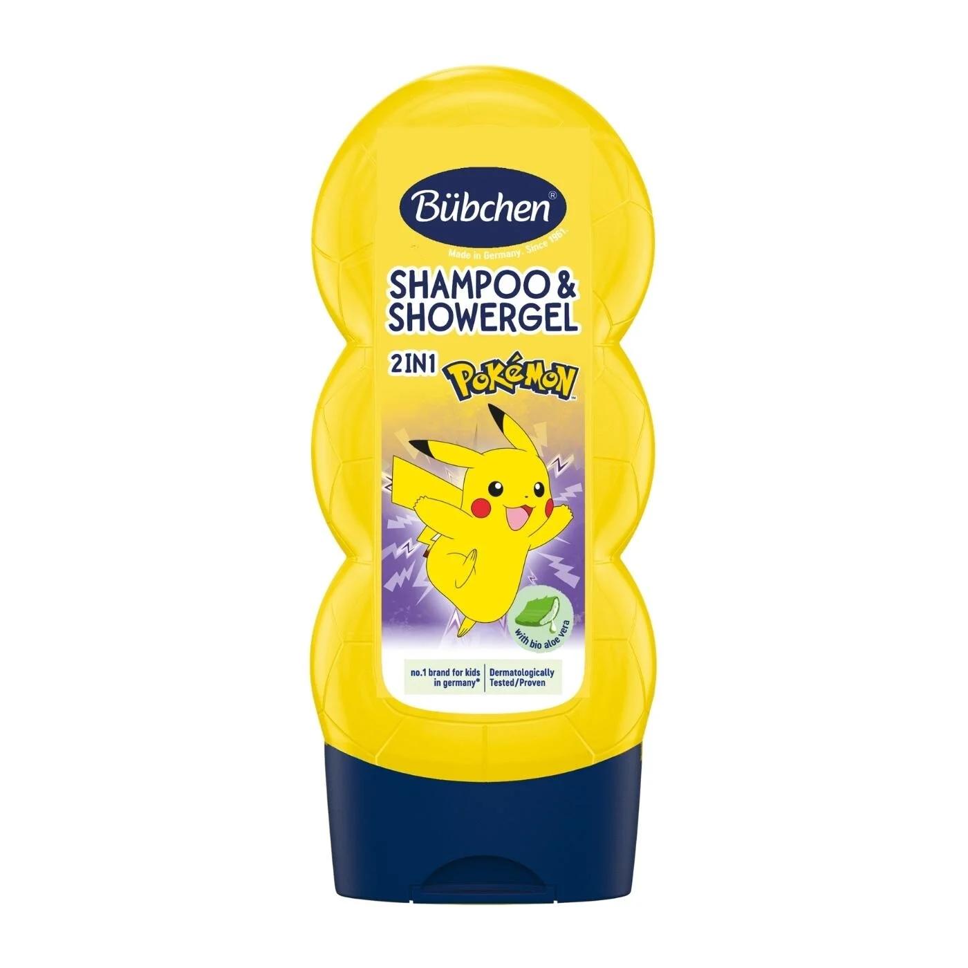 Bubchen Kids Pikachu Shampoo &amp; Shower Gel 230 ml