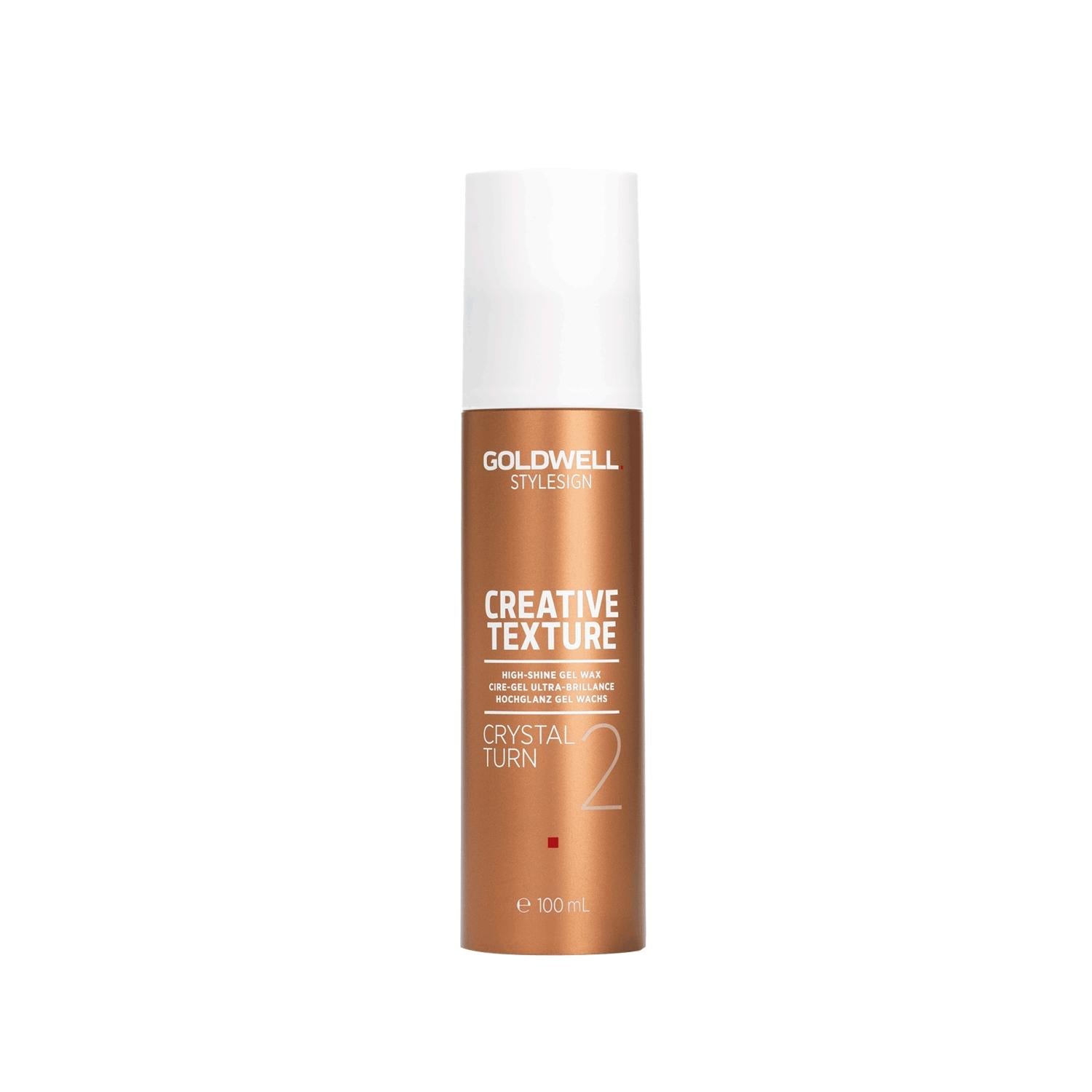 Goldwell Creative Texture Crystal Turn 2 Parlak Jel Wax 3.38 fl oz - Glossy Hair Styling Wax for Stylish Hair with Medium Hold Goldwell Jel Wax for Glossy Hair Styling hair wax, styling wax, Goldwell Creative Texture, jel wax for hair, glossy hair styling, hair styling products, medium hold hair wax, professional hair care, hair care products, Goldwell hair products, styling products for men, styling products for women, hair texture products
