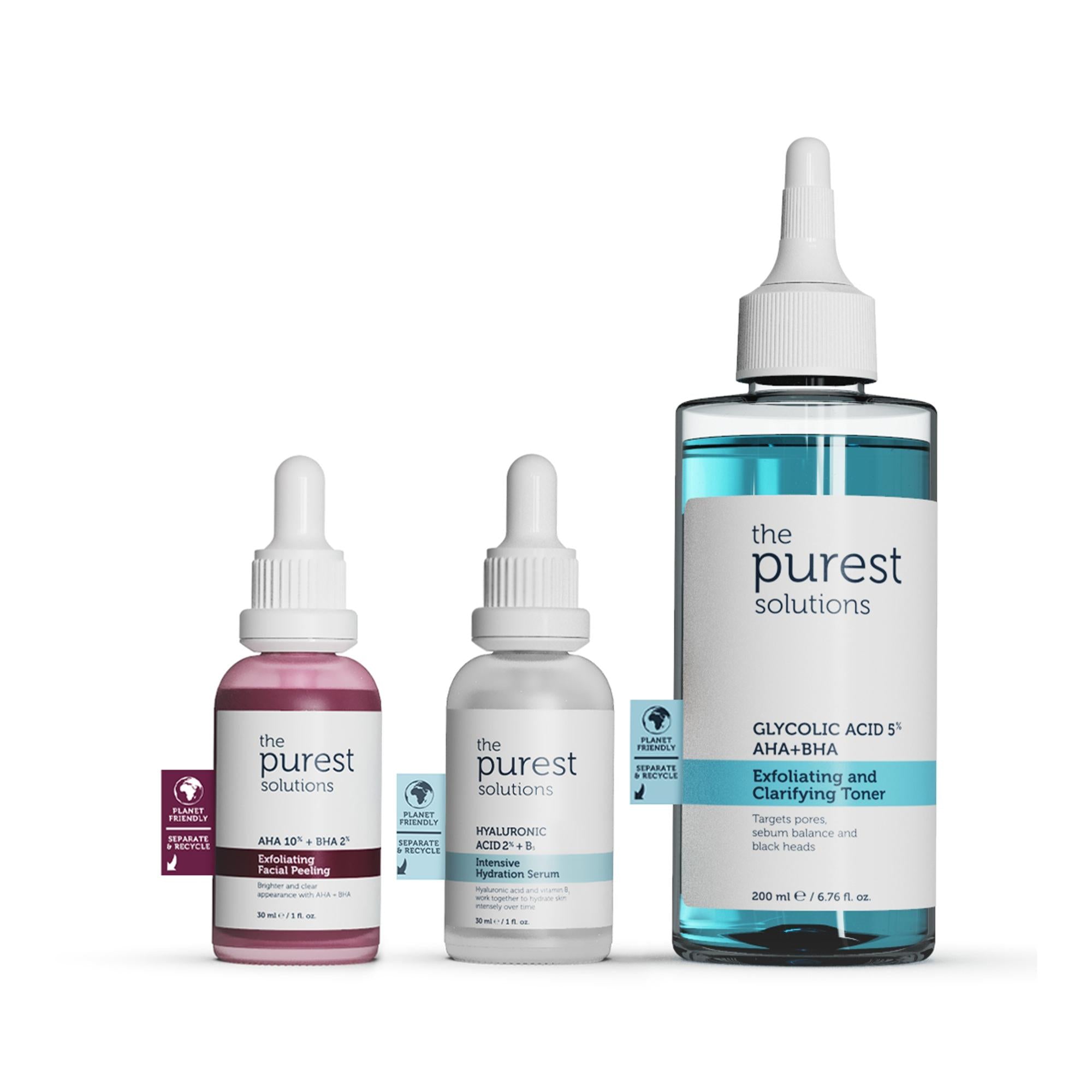The Purest Solutions Skincare Set - Blackhead Prevention, Pore Tightening, Moisturizing Skincare for Clearer Skin The Purest Solutions Skincare Set for Clearer Skin Skincare set, Blackhead prevention, Pore tightening, Moisturizing skincare, Clearer skin skincare routine, Skincare routine, Blackheads, Large pores, Moisturizing products, Skincare for clearer skin, The Purest Solutions