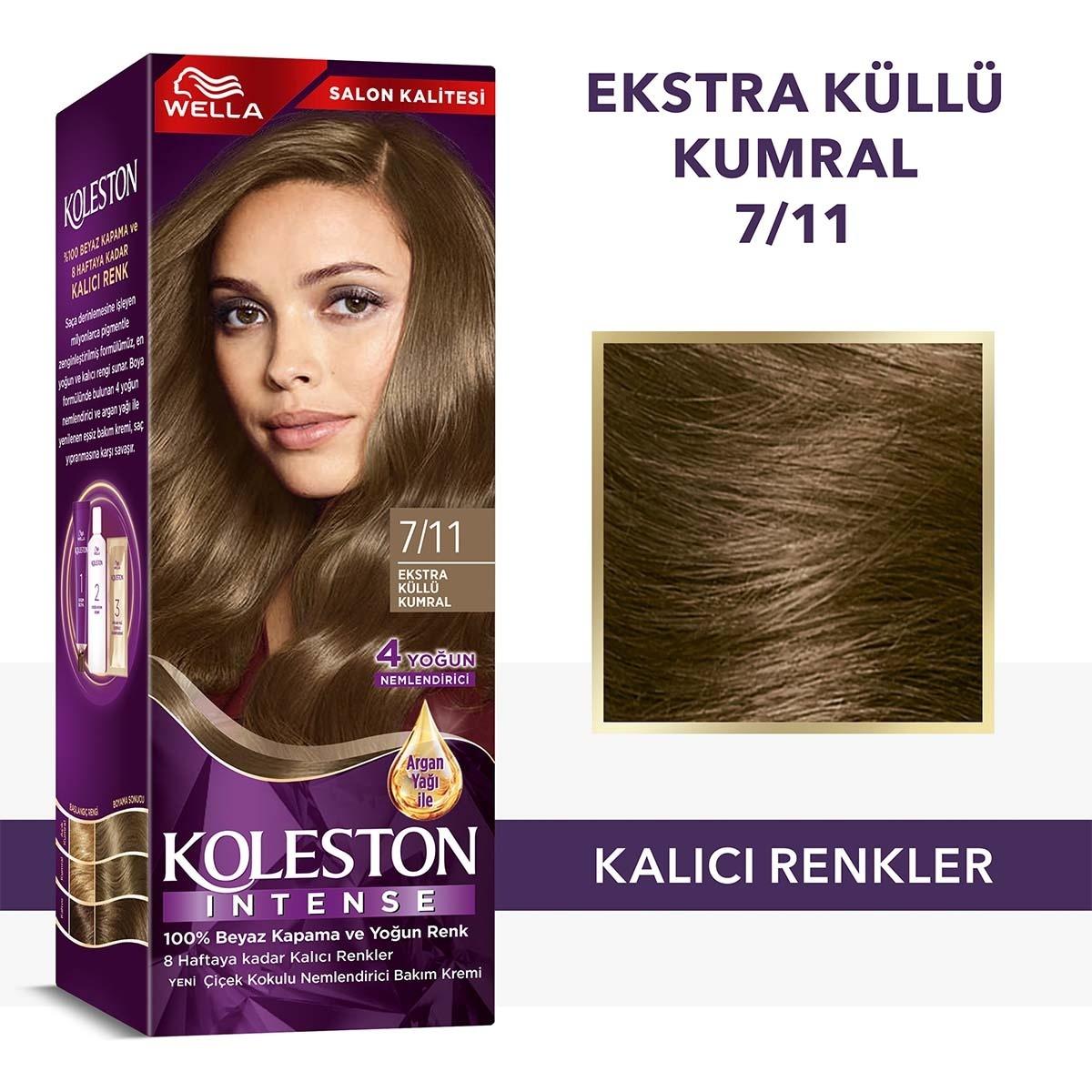Wella Koleston Intense 7/11 Ash Blonde Hair Dye: 100% Gray Coverage, Long Lasting Color, Argan Oil for Intense Shine Wella Koleston Ash Blonde Hair Dye: Gray Coverage & Shine hair dye, permanent hair color, grey coverage hair dye, long lasting hair color, Wella Koleston, ash blonde hair dye, hair color with argan oil, intense hair color, hair dye for grey hair, hair color, hair coloring, gray coverage, long-lasting color, argan oil, hair care, beauty, personal care, hair treatment, hair dye for women, hair 