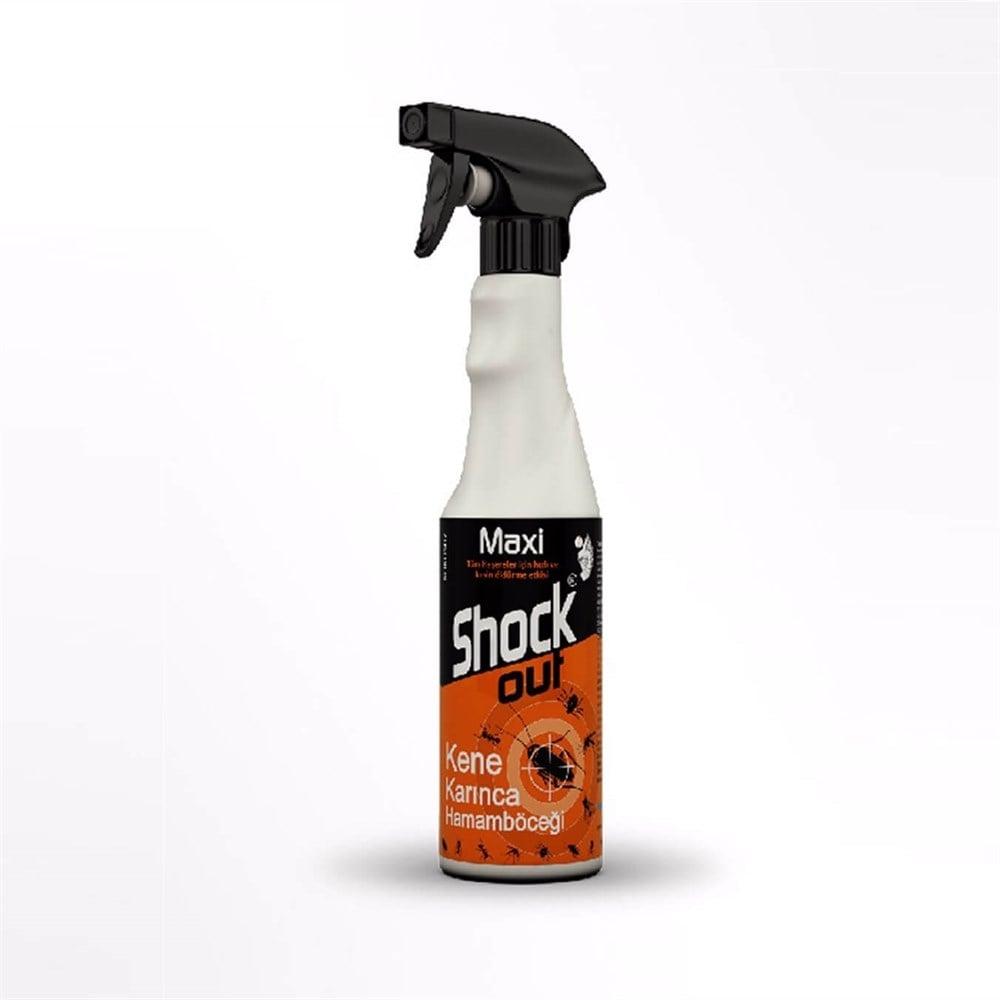 Shock Out Maxi Pest Control Spray - Effective & Safe for Ants, Ticks, Cockroaches - 15.22 fl oz Shock Out Maxi Pest Control Spray - Safe & Effective pest control spray, insecticide spray, cockroach killer, ant killer, tick control, pest control solution, household pest control, safe pest control, effective pest control, water-based pest control, odorless pest control, ready-to-use spray, comprehensive pest control, long-lasting pest control, versatile pest control