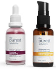 The Purest Solutions Skincare Set - Anti-Aging, Vitamin C Serum & Exfoliating Facial Peeling for Uneven Skin Tone - image 4