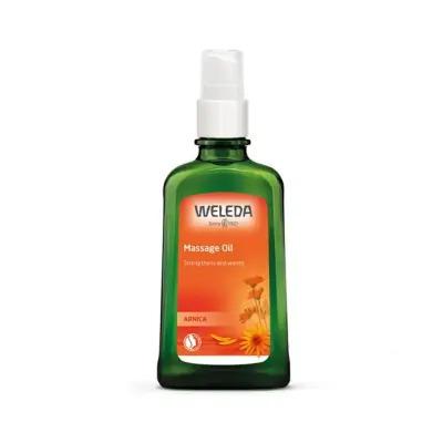 weleda arnica massage oil bottle, arnica oil for athletes, natural pain relief oil Weleda Arnica Massage Oil - Pain Relief | 100 ml Weleda Arnica Massage Oil - 100 ml weleda, arnica-oil, massage-oil, pain-relief, wellness, athletes, massage-therapists, soothing, natural, ai-generated