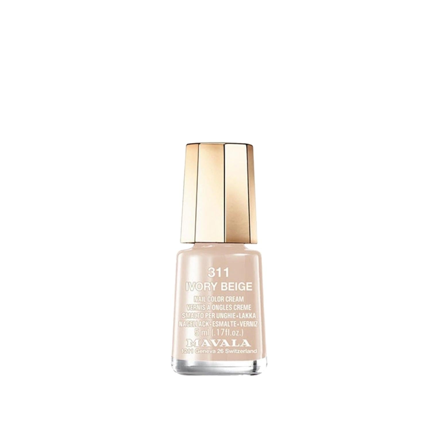 Mavala Mini Color Nail Polish in Ivory Beige 5 ml