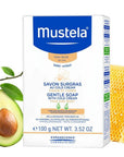 Mustela Baby Soap with Cold Cream - Gentle, Non-Drying, and Dermatologically Tested for Newborns - Cleanser