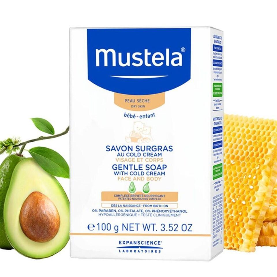 Mustela Cold Cream Soap - Gentle Cleansing Bar | 100g - image 5