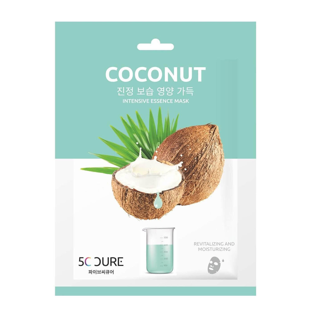 5C Coconut Ampoule Sheet Mask Hydrating & Softening 25 ml