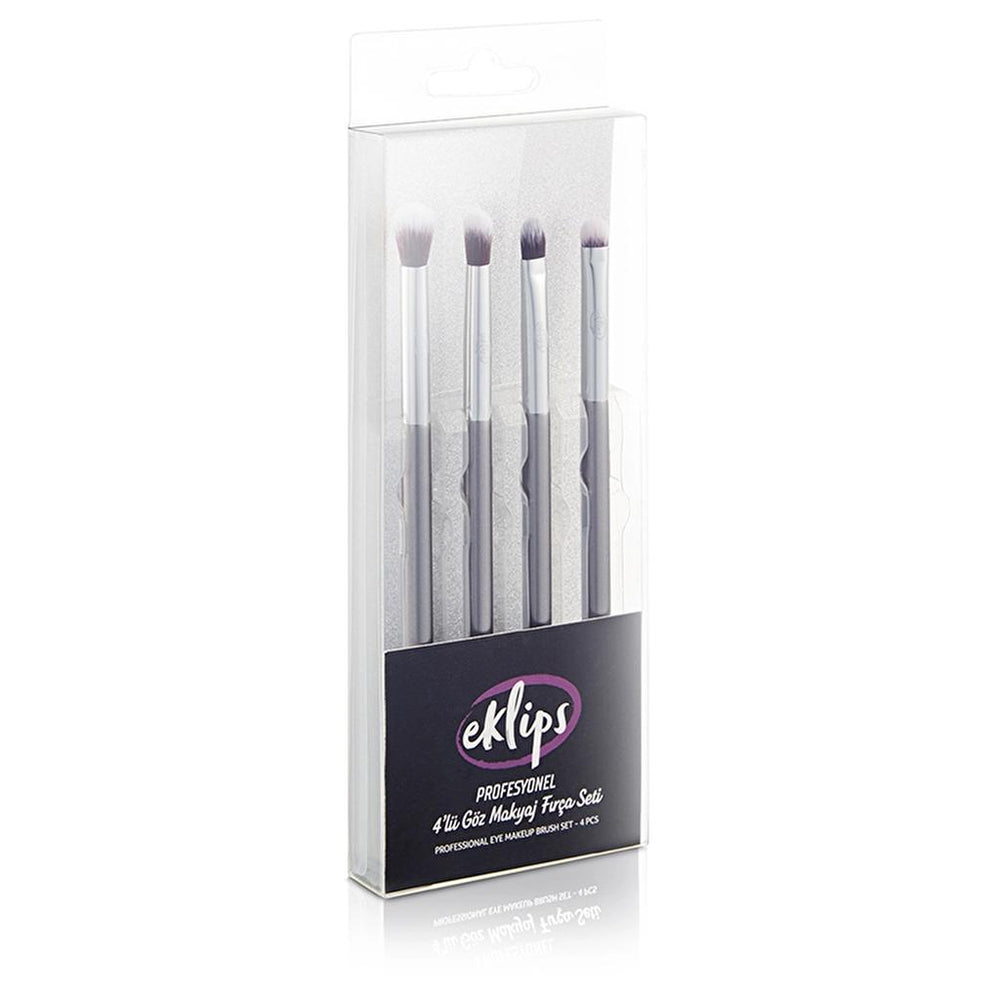 Eklips Professional Eye Makeup Brush Set 4 Pieces