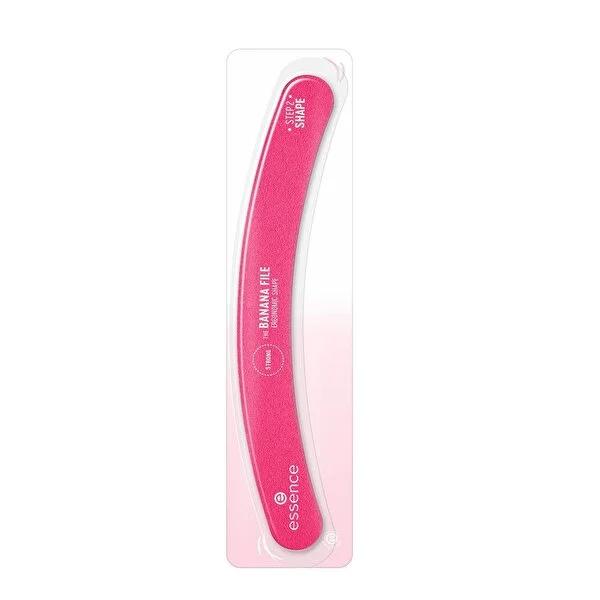 Essence Banana Nail File: Ergonomic Design for Shaping Natural & Artificial Nails with Coarse & Fine Grit - Professional Nail Shaping Tool Essence Banana Nail File: Shape Natural & Artificial Nails Nail file, Ergonomic nail file, Banana nail file, Coarse grit nail file, Fine grit nail file, Nail shaping tool, Artificial nail file, Natural nail file, nail care, manicure, pedicure, nail shaping, nail tools, ergonomic design, comfortable grip, professional nail file, best nail file, top rated nail file, coarse