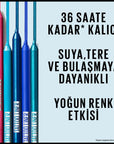 Maybelline Tattoo Liner Jel Göz Kalemi 302 Ultra Pink - Long-Lasting, Waterproof Eyeliner for Intense Eye Color - view 5
