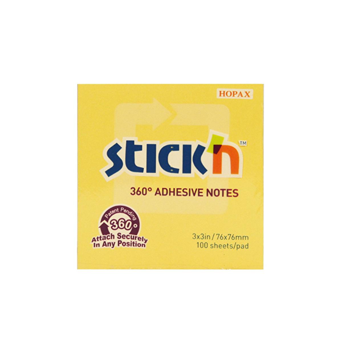 Gıpta Stick'n Gold Sticky Notes: 360° Adhesive, Repositionable, 100 Sheets - Perfect for Home, Office, & School Gıpta Gold Sticky Notes: 360° Stick, 100 Sheets - Office & Home sticky notes, adhesive notes, post-it notes, gold sticky notes, 360 degree sticky notes, Stick'n notes, repositionable notes, office supplies, school supplies, memo notes, office workers, students, home users, reminders, organization, 76 x 76 mm, gold color, 100 sheets, reliable adhesion, quick reminders, convenient notes, elegant, so