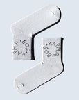 Carnaval Socks 7-Pair Slogan Design Socks Set - Comfortable Casual Socks for Fashion-Conscious Individuals - view 3