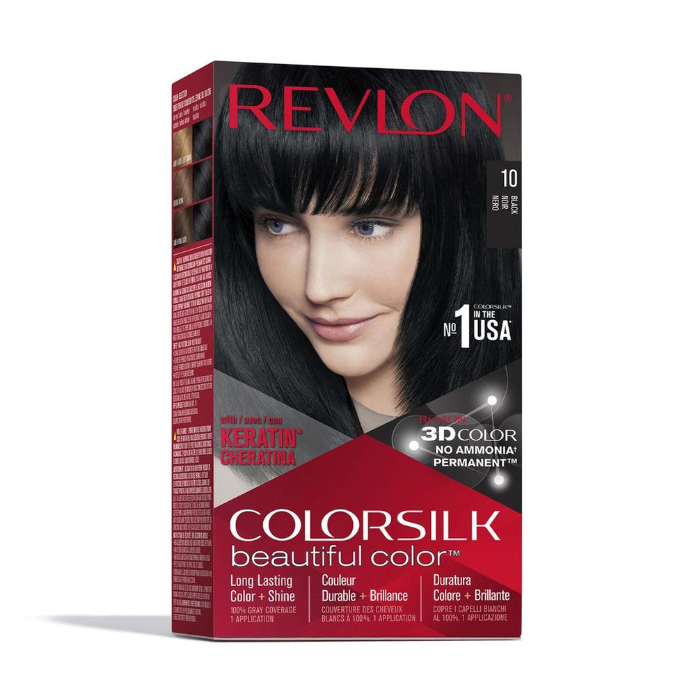Revlon Colorsilk Hair Dye 10 Black