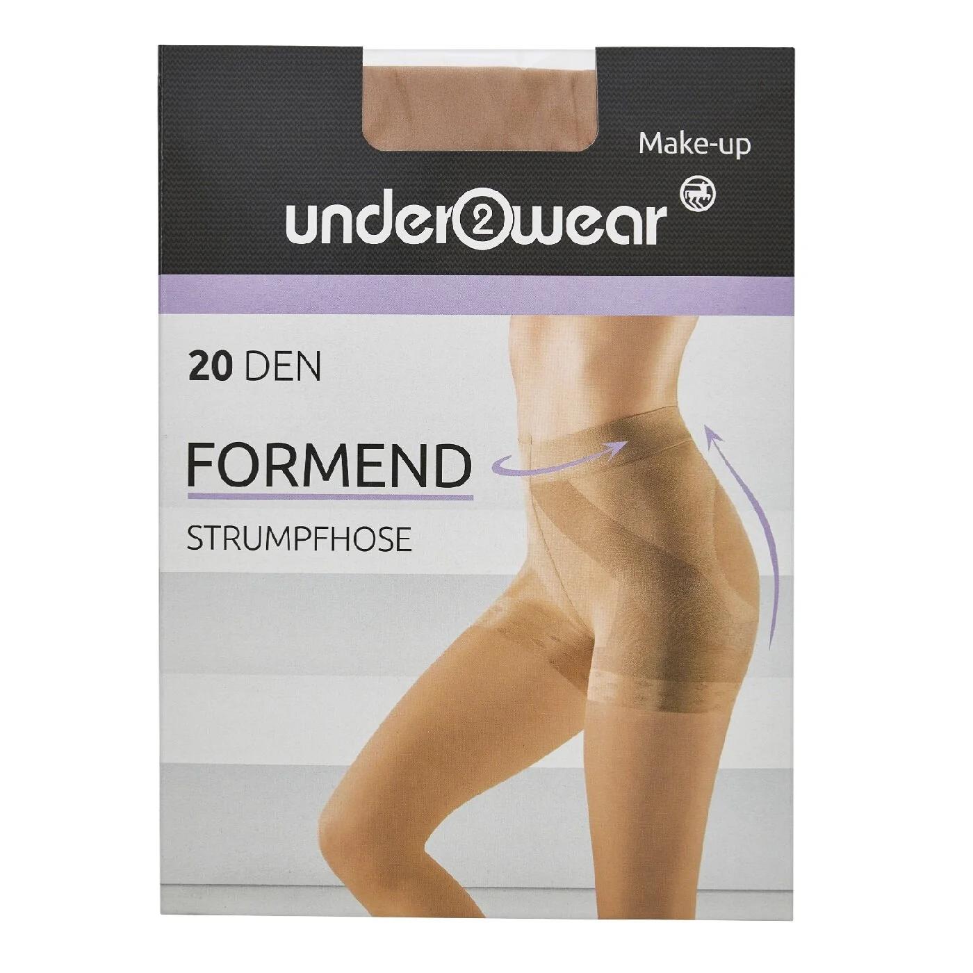 Underwear 20 Denier Shaping Tights Nude L Size 1 Pack