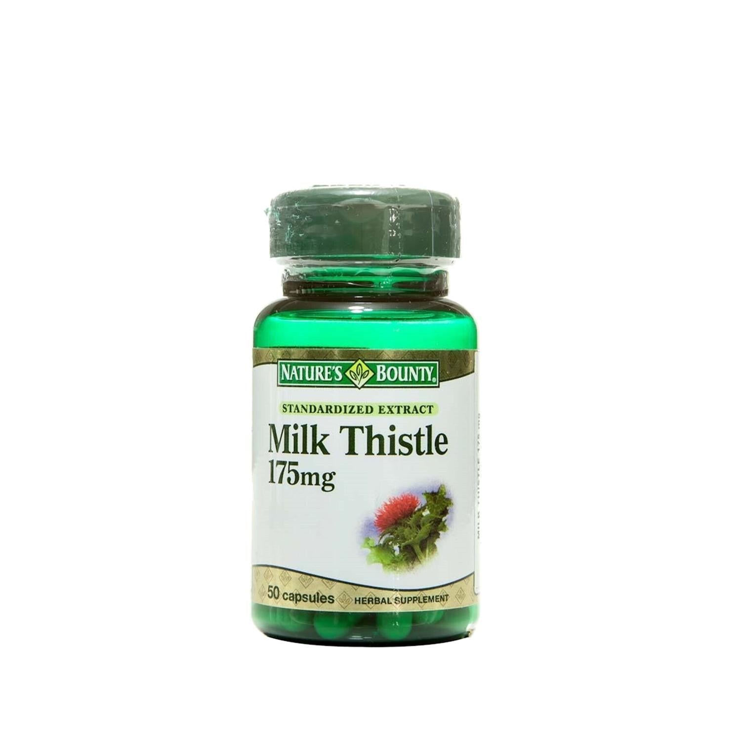 Nature's Bounty Milk Thistle 175mg - Liver Support Supplement, 50 Capsules Nature's Bounty Milk Thistle 175mg - Liver Support Supplement Milk Thistle supplement, Liver support supplement, Nature's Bounty Milk Thistle, Dietary supplement for liver health, Herbal remedy for liver support, Health-conscious consumers, Natural liver support, Dietary supplements, Herbal remedies, Wellness supplements, Liver health support, Detoxification, Nature's Bounty, 175mg Milk Thistle, 50 capsules