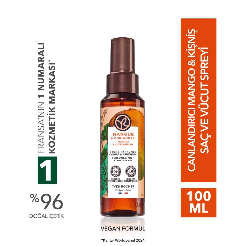 Yves Rocher Mango & Coriander Hair & Body Mist 100ml