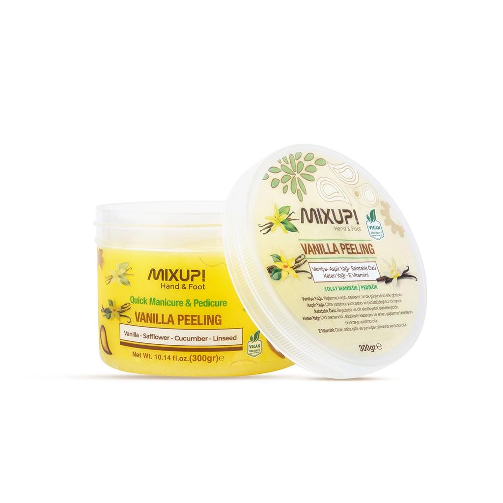 Mixup Vanilla Hand &amp; Foot Cuticle Peeling Scrub 300g