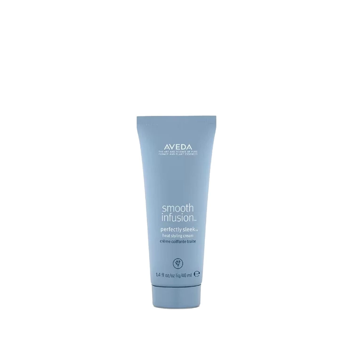 Aveda Smooth Infusion: Heat Protectant Cream for Sleek, Frizz-Free Hair - 40ml Travel Size Aveda Smooth Infusion: Heat Protectant & Frizz Control Aveda Smooth Infusion, heat protectant cream, hair styling cream, frizz control, sleek hair styling, Aveda hair products, heat protection for hair, smooth hair cream, styling cream for frizzy hair, small size heat protectant, heat protectant, styling cream, frizz serum, hair smoothing, Aveda, Hair Care, Styling, Heat Protection, Smooth Hair, Frizz Control, Travel 