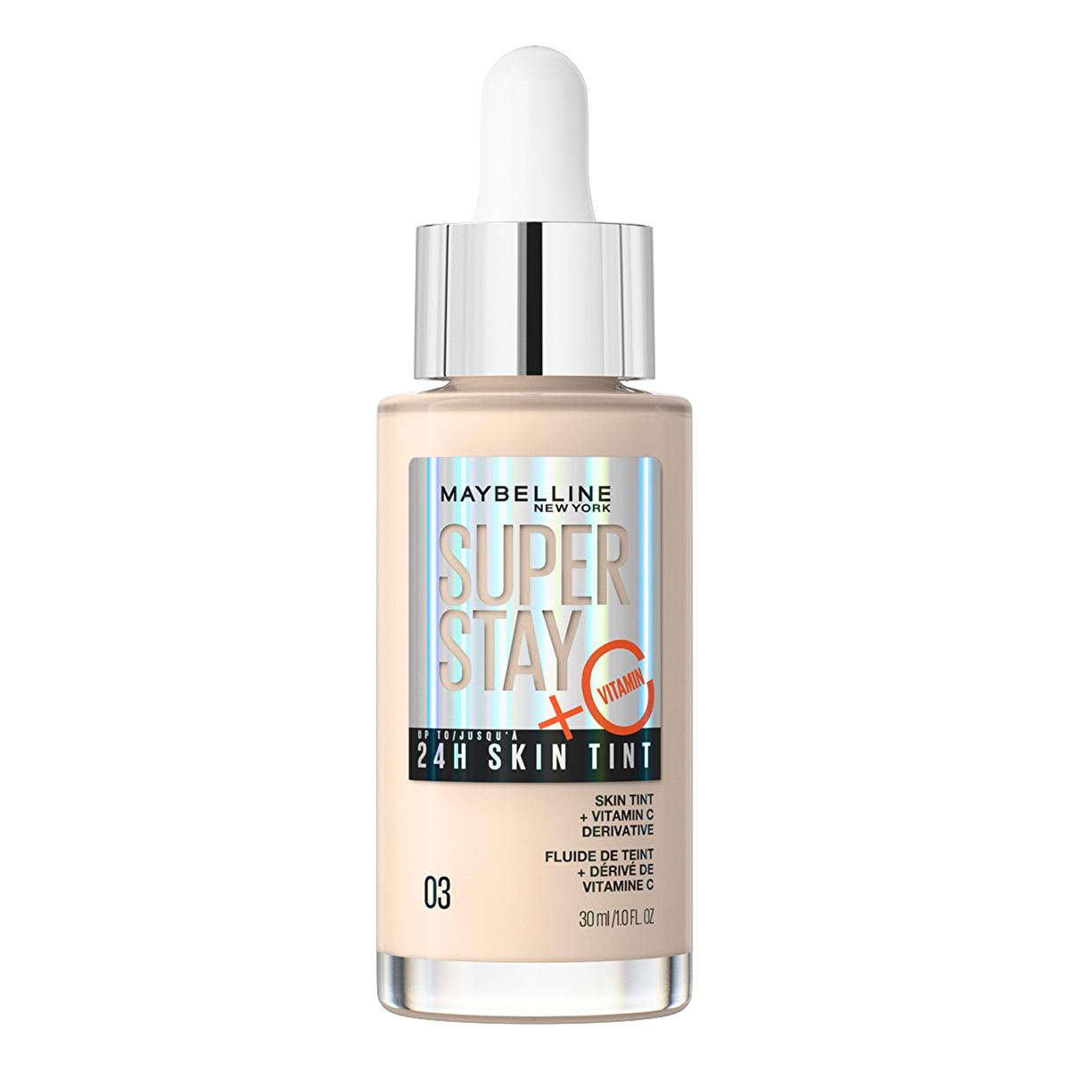 Maybelline Super Stay Skin Tint Foundation: Vitamin C for Radiant, Healthy Skin & Long-Lasting Complexion Perfection Maybelline Skin Tint: Vitamin C Foundation for Radiant Skin skin tint, foundation, vitamin C foundation, long lasting foundation, Maybelline foundation, radiant skin foundation, hydrating foundation, healthy skin foundation, skin tint makeup, complexion makeup, Maybelline, Super Stay, face makeup, vitamin C, radiant complexion, flawless coverage, long-lasting, makeup, beauty, cosmetics, moist