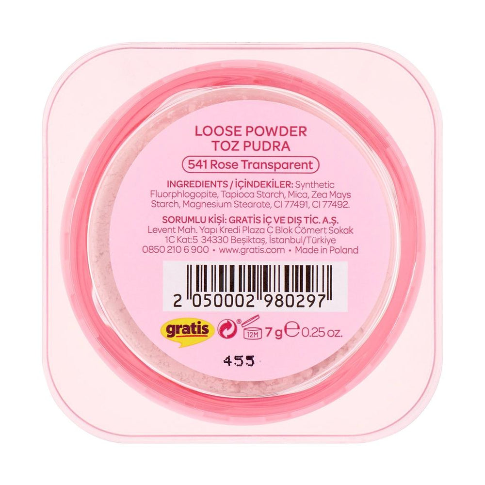 Beaulis Fun Bake My Day Powder 541 Rose Transparent