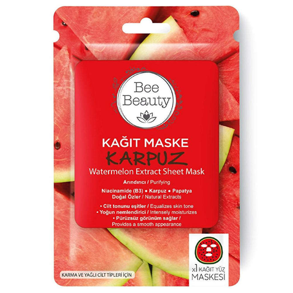 Bee Beauty Watermelon Sheet Mask for Hydration