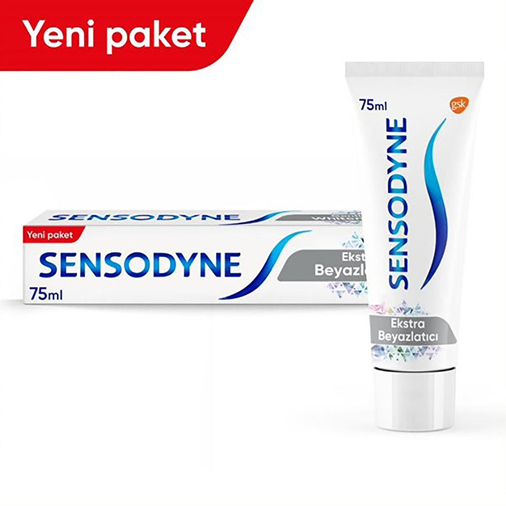 Sensodyne Sensitive Teeth Whitening Toothpaste with Fluoride - 2.54 fl oz - view 6