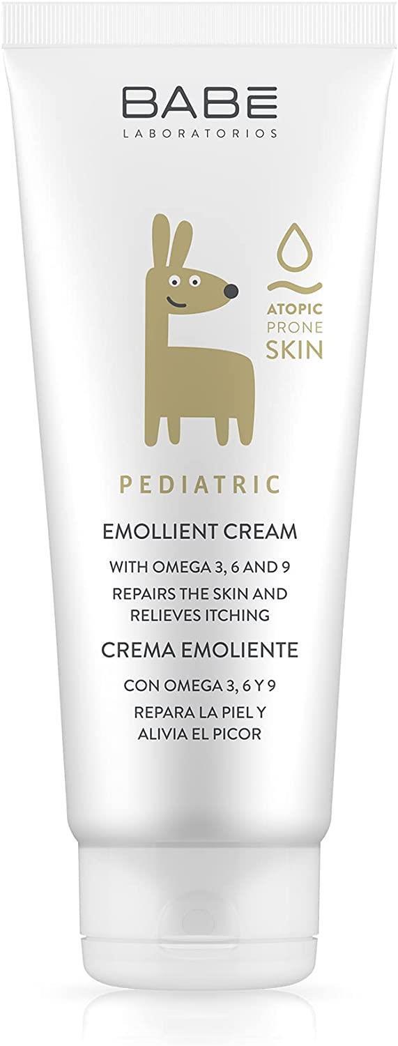 babe-pediatric-emollient-baby-cream-package, babe-pediatric-emollient-application, babe-pediatric-emollient-texture Babe Pediatric Emollient Baby Cream - 200 ml | Hypoallergenic Babe Pediatric Emollient Baby Cream - 6.76 Fl Oz babe, baby-cream, moisturizer, pediatric-skincare, sensitive-skin, eczema-care, parents, children, ai-generated, topical-cream