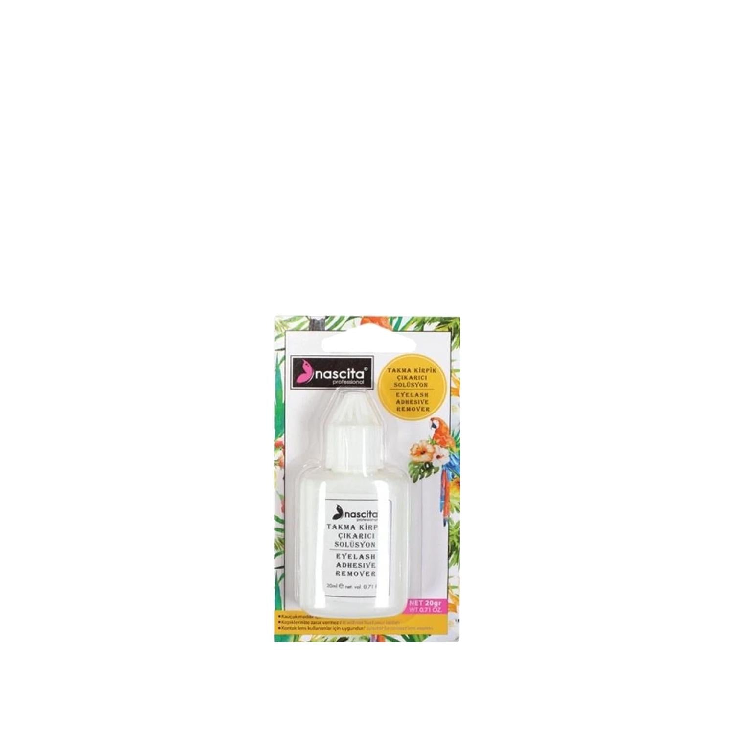 Nascita False Eyelash Remover Solution 20ml - Safe & Effective Eyelash Removal Cosmetics Nascita False Eyelash Remover 20ml false eyelash remover, eyelash removal solution, beauty products, cosmetics, false lash remover, makeup remover, beauty essentials, cosmetics for eyes, lash care, beauty tools, Nascita products