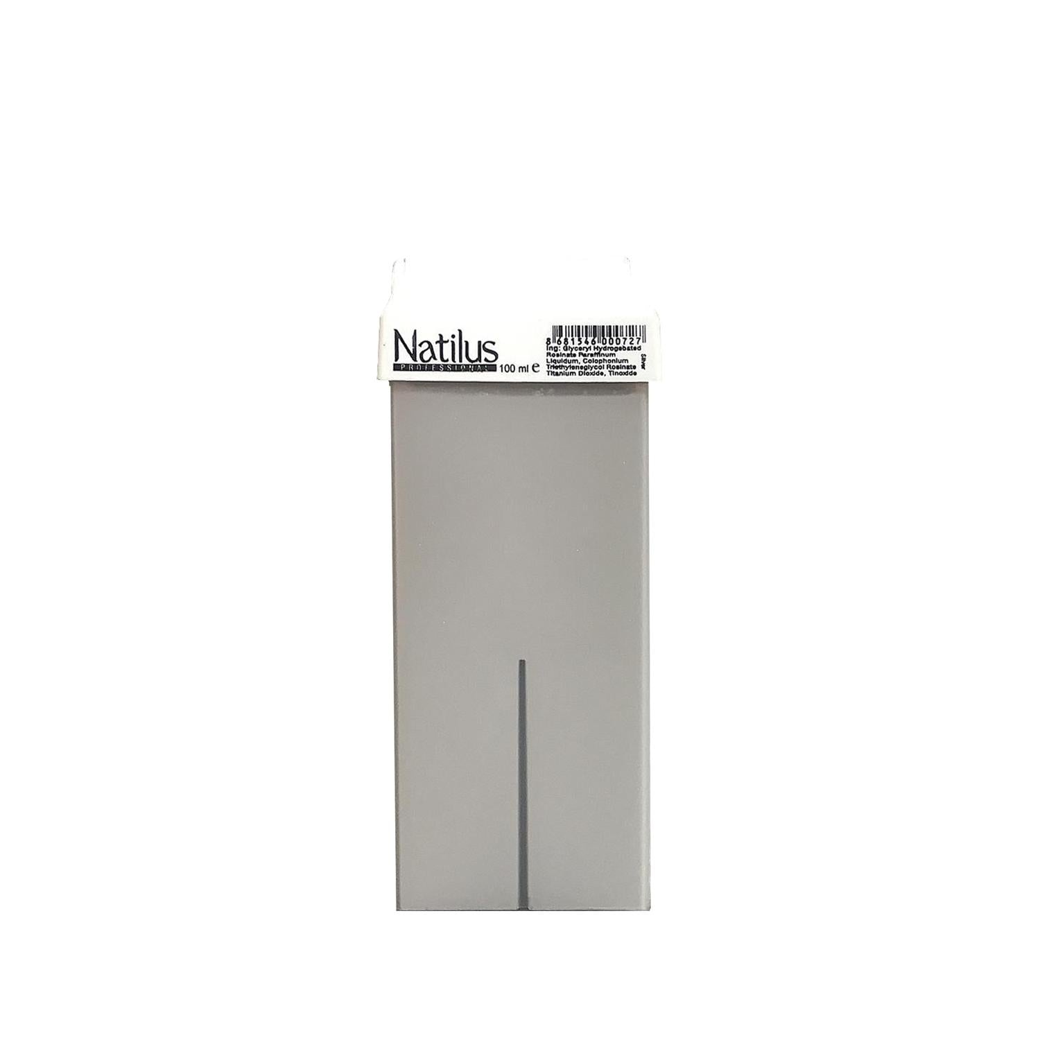 Natilus Silver Cartridge Wax for Hair Removal - 100ml, Easy Application, Antimicrobial Properties Natilus Silver Wax for Hair Removal - 100ml Natilus wax, silver wax for hair removal, cartridge wax, 100 ml depilatory wax, body hair removal products, hair removal solutions, depilatory products, at-home waxing, silver-infused wax, antimicrobial wax, convenient hair removal, personal grooming products
