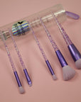 Nascita Professional 5-Piece Makeup Brush Set - High-Quality Synthetic Bristles for Flawless Application - view 4