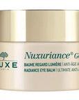 Nuxe Nuxuriance Gold: Anti-Aging Eye Balm for Radiance, Wrinkle Reduction & Dry Skin Relief | Natural Saffron & Bougainvillea Formula Nuxe Eye Balm: Anti-Aging Radiance for Wrinkles & Dry Skin anti-aging eye balm, radiance eye cream, natural eye care, Nuxe eye balm, eye balm for dry skin, eye wrinkle treatment, saffron bougainvillea eye cream, gold micro-reflector eye balm, eye balm, eye cream, anti-aging, wrinkle reduction, dark circle treatment, dry skin, radiance, natural skincare, mature skin, skincare,