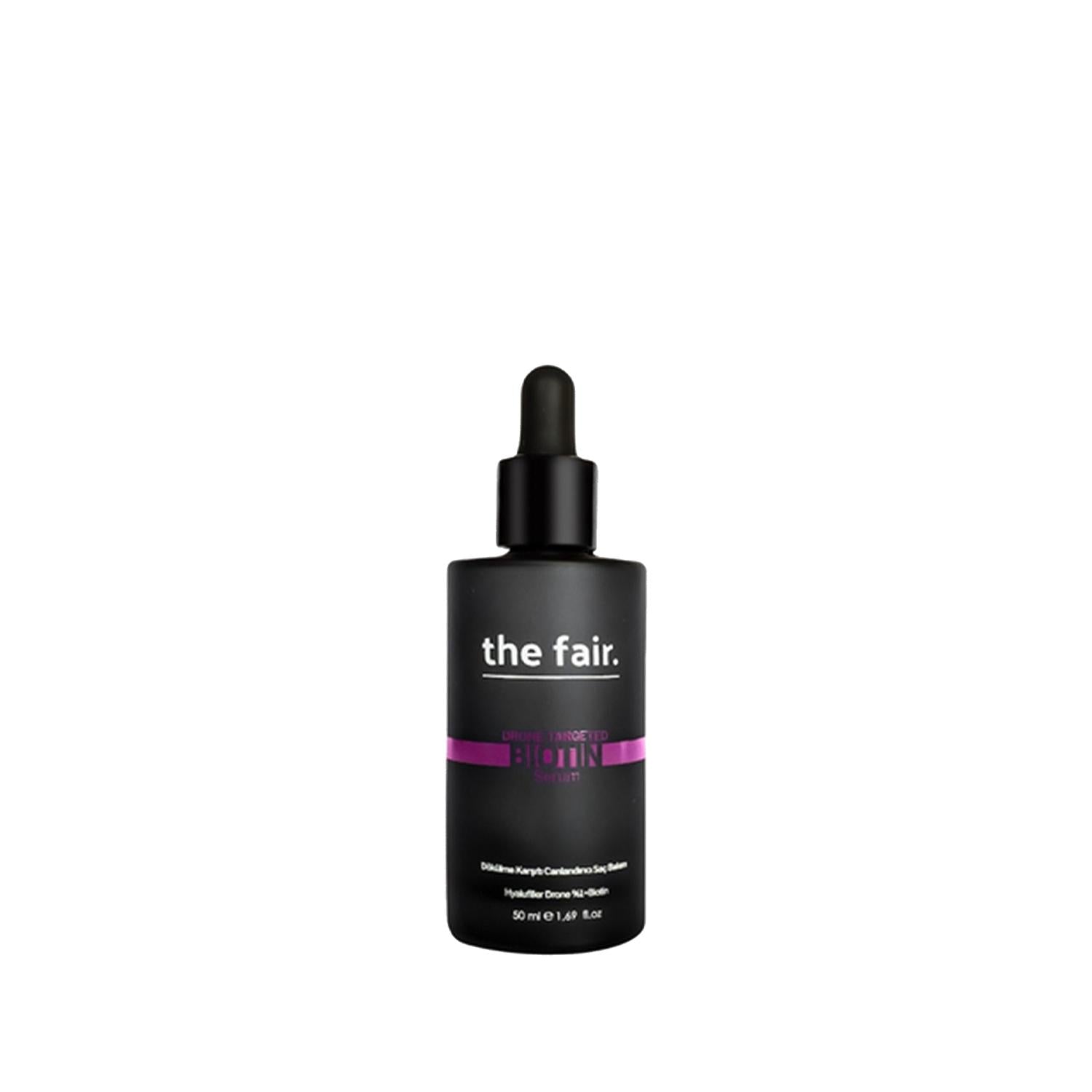 The Fair Drone Biotin Hair Serum - Nourishing & Strengthening Treatment for Hair Loss & Thinning Biotin Hair Serum for Hair Loss & Thinning hair serum, biotin hair care, targeted hair treatment, hair nourishment, hair strengthening serum, hair loss solution, hair thinning treatment, biotin, hair growth, hair health, hair care, The Fair Drone products