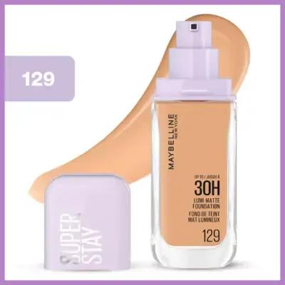 Maybelline New York Lumi Mat Fondöten - 129, Matte Finish Foundation for Natural Look, Long Lasting & Lightweight - image 6