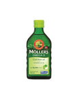 Möller's Cod Liver Oil Supplement with Omega-3, Vitamins A, D, E - Natural Apple Flavor for Heart, Brain Health - 8.45 fl oz - image 3