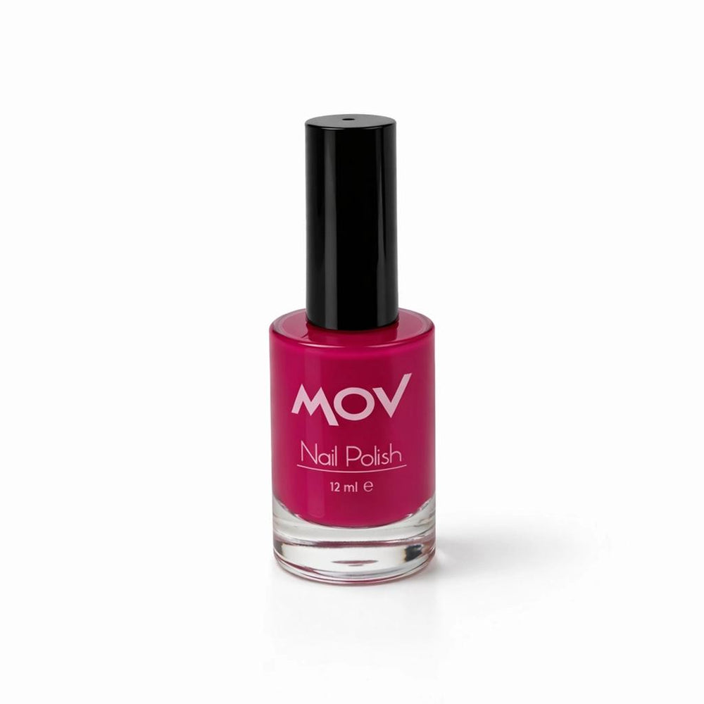 Mov No. 09 Pink Nail Polish with High Gloss Finish