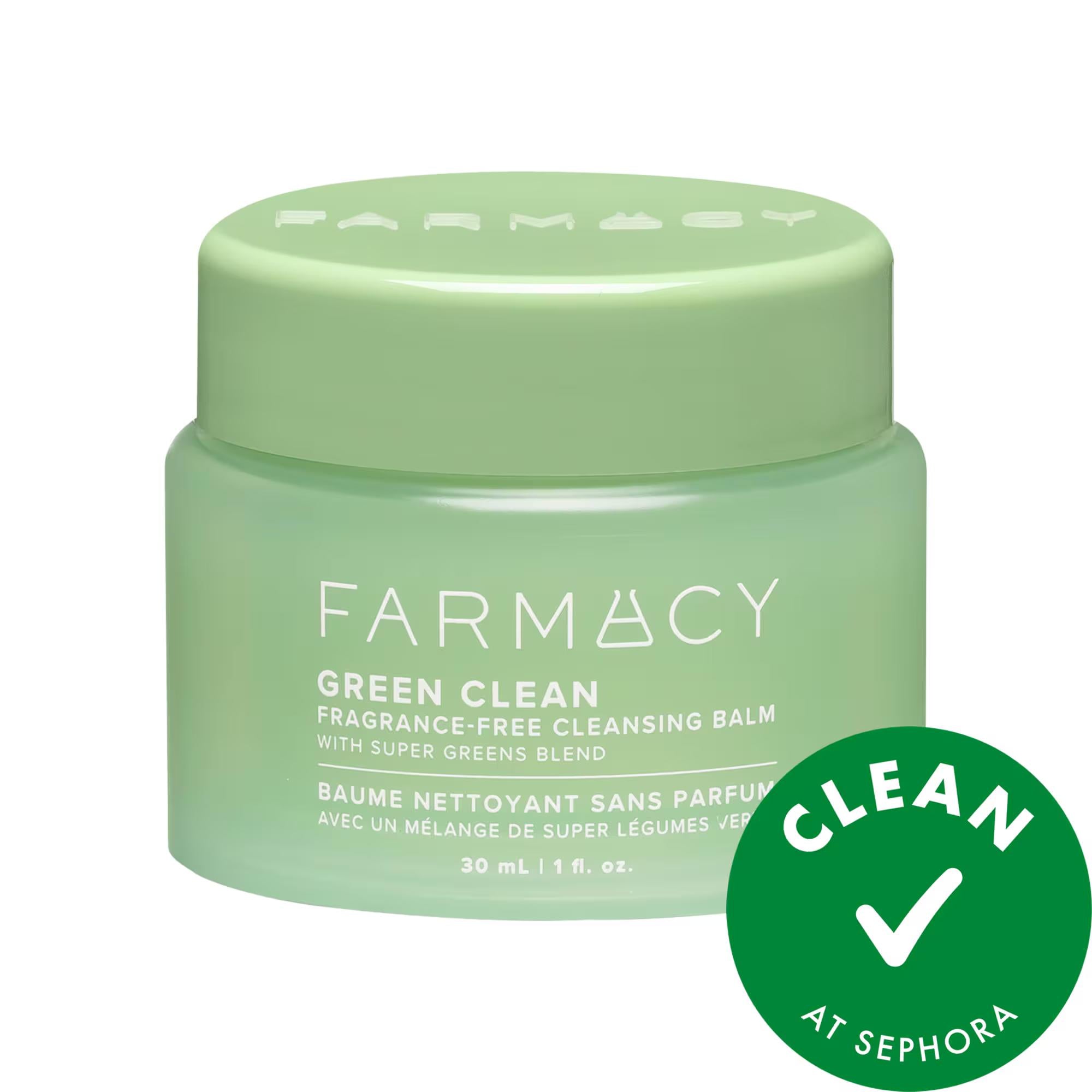 FARMACY Green Clean Makeup Removing Cleansing Balm: Gently Removes Waterproof Mascara & SPF, Hydrates Skin, Cruelty-Free, Super Greens Infused FARMACY Green Clean: Makeup Remover & Hydrating Cleansing Balm Makeup removing cleansing balm, Green Clean cleansing balm, SPF removal, Waterproof mascara removal, Hydrating cleansing balm, Cruelty-free cleansing balm, Super greens skincare, Facial cleansing balm for dry skin, makeup remover, cleansing balm, facial cleanser, skincare, dry skin, oily skin, combination