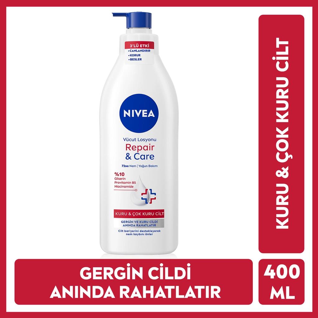 Nivea Repair &amp; Care Intensive Body Lotion for Dry Skin 400 ml