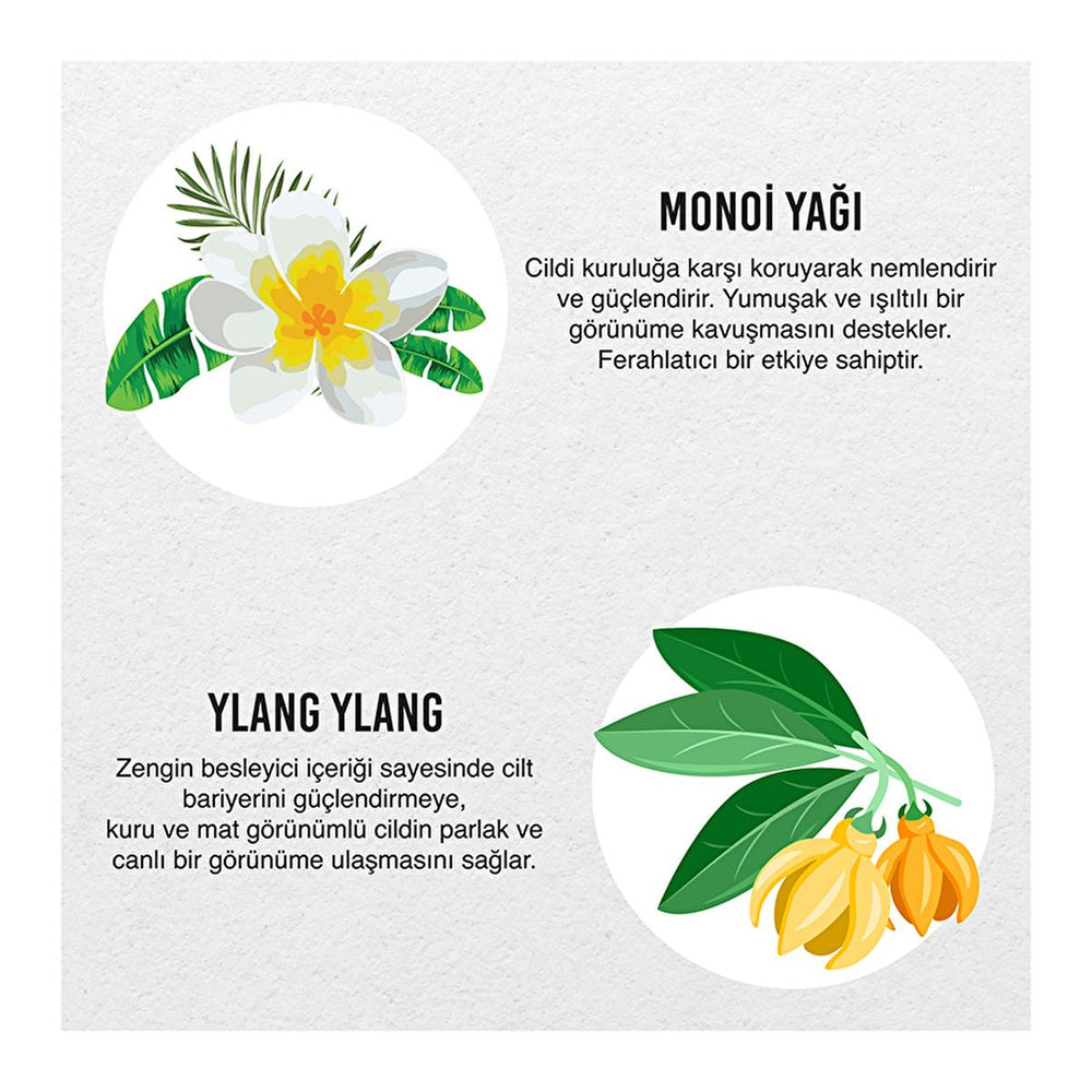 Urban Care Monoi Oil & Ylang Ylang Moisturizing Shower Gel - Vegan, Paraben-Free, 16.91 fl oz - view 2