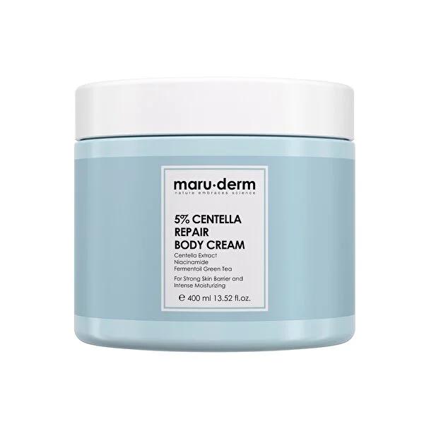 Maruderm Centella Repair Body Cream (400ml) - Intense Moisturizing & Soothing for Sensitive, Atopic & Dry Skin - Niacinamide Body Lotion Maruderm Centella Body Cream: Sensitive Skin Hydration & Repair body cream, sensitive skin body cream, atopic skin cream, Centella Asiatica body cream, Niacinamide body lotion, intense moisturizing body cream, skin barrier repair cream, soothing body cream, dry skin moisturizer, body lotion for redness, dry skin, sensitive skin, atopic skin, Centella Asiatica, Niacinamide,