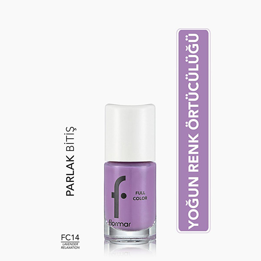 Flormar Full Color Ekstra Yoğun Pigmentli Oje - Highly Pigmented Nail Polish in Vibrant Colors - view 4