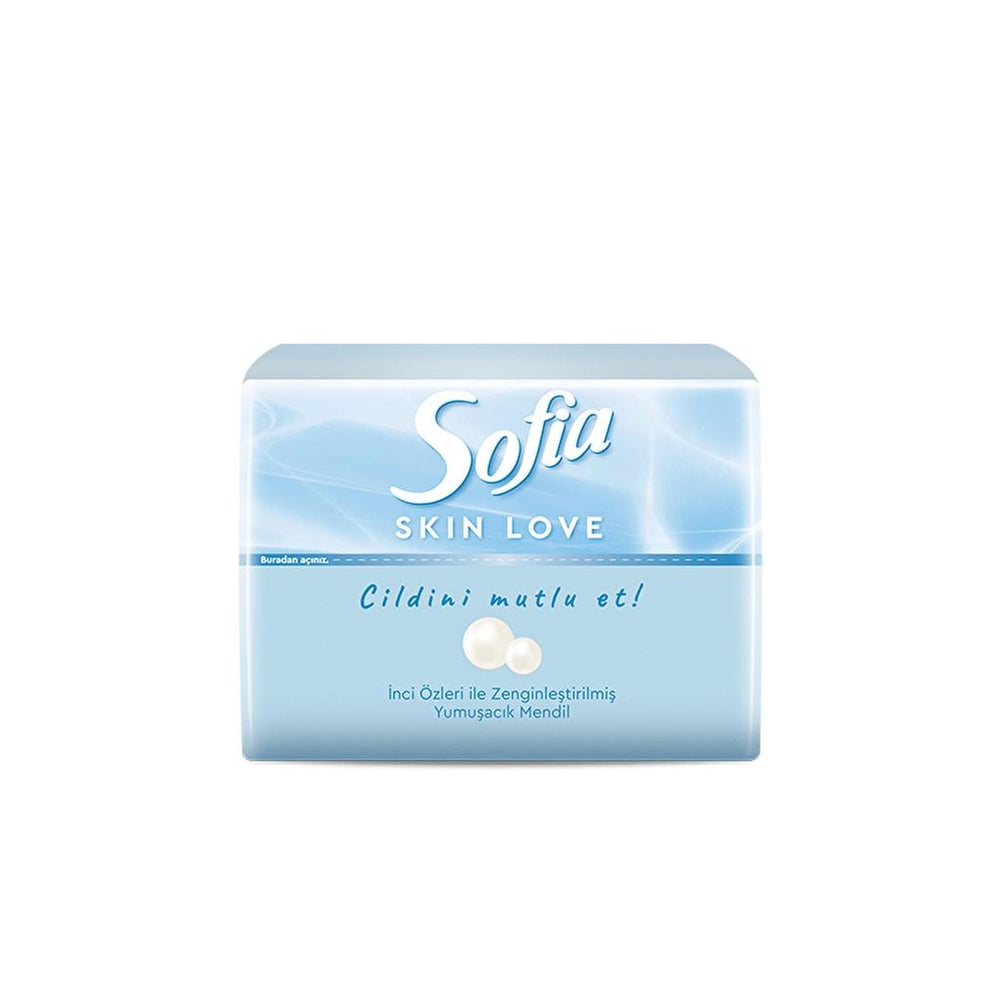 Sofia Skin Love Wet Wipes for Gentle Cleansing 75 Count