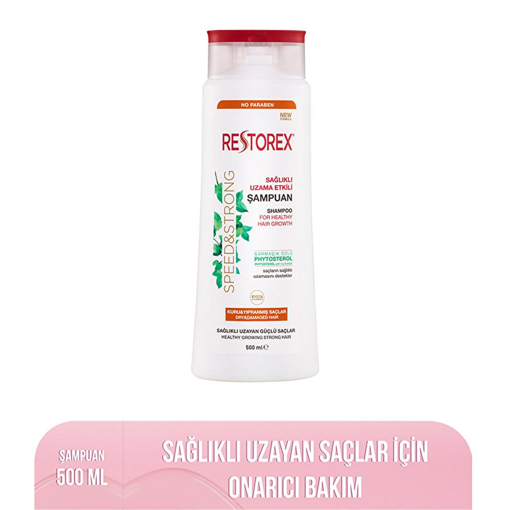 Restorex Hair Care Shampoo for Dry & Damaged Hair - Nourishing, Moisturizing, Promoting Healthy Growth - Shampoo