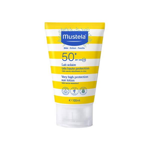 Mustela SPF50+ Sunscreen Lotion for Sensitive Skin - Water Resistant, Natural Ingredients, Family Friendly Mustela SPF50+ Sunscreen Lotion - Protect Sensitive Skin SPF50+ sunscreen, sunscreen lotion for sensitive skin, water resistant sunscreen, family sunscreen, natural sunscreen, baby sunscreen, outdoor protection, skin care, sun protection, Mustela, skincare for sensitive skin, family skin care, natural skin care, SPF50+, UVA protection, UVB protection