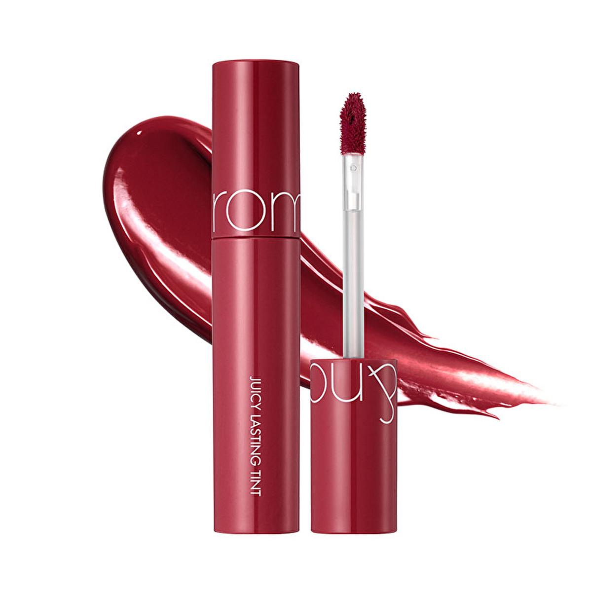 rom&nd Juicy Lasting Tint Lip Tint - Long Lasting Lip Color & Moisturizing Formula rom&nd Juicy Lasting Tint - Long Lasting Lip Color Lip Tint, Long Lasting Lip Color, Moisturizing Lip Product, Autumn Lip Colors, rom&nd Juicy Lasting Tint, Lip Care, Cosmetics, Beauty Products, Makeup, Lip Color, Natural Lip Colors, Trendy Lip Colors, Moisturizing Formula, Lightweight Texture, Highly Pigmented, Variety of Colors