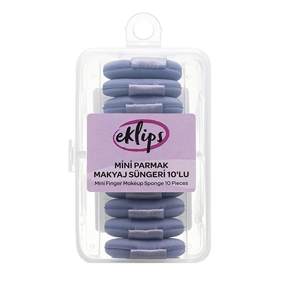 Eklips Mini Finger Makeup Sponge Set 10-Pack