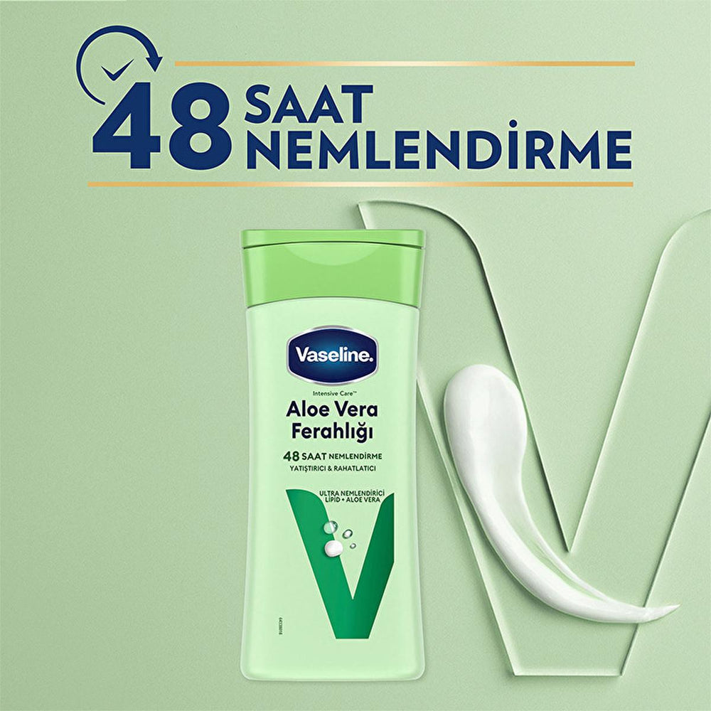 Vaseline Aloe Vera Body Lotion - 48 Hour Moisturization for Dry Skin - Non-Greasy & Dermatologically Tested - image 5