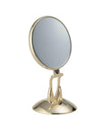 Janeke Gold Desktop Round Makeup Mirror 170mm